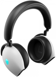 DELL AW920H/ Alienware Tri-Mode Wireless Gaming Headset/ bezdrátová sluchátka s mikrofonem/ stříbrný