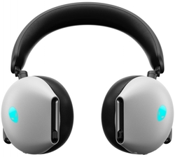 DELL AW920H/ Alienware Tri-Mode Wireless Gaming Headset/ bezdrátová sluchátka s mikrofonem/ stříbrný