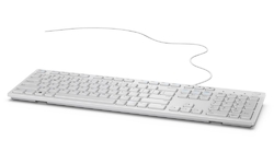 DELL klávesnice KB216/ multimediální/ německá/ GER/ DE/ USB/ drátová/ bílá