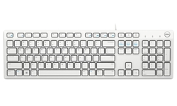 DELL klávesnice KB216/ multimediální/ německá/ GER/ DE/ USB/ drátová/ bílá