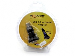 Delock redukce USB 2.0 - COM samec, šroub (61425)