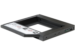 Delock Slim SATA 5,25 instalační rámeček pro 1 x 2,5" SATA HDD/SSD (61993)