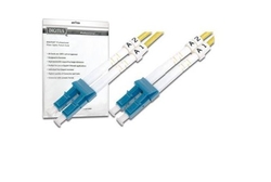 DIGITUS Fiber Optic Patch Cord, LC to LC Singlemode 09/125 µ, Duplex Length 3m