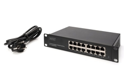 Digitus Gigabit Ethernet Switch 16 port, 10 palců, nespravovaný