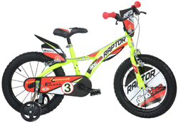 Dino bikes 614 Raptor žlutá 14" dětské kolo