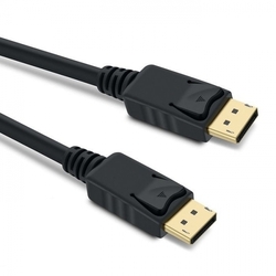 DisplayPort 1.4 přípojný kabel M/M, zlacené konektory, 0,5m