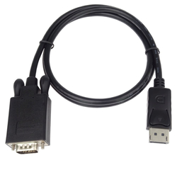 DisplayPort na VGA kabel 2m M/M