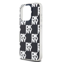 DKNY PC/TPU Checkered Pattern Zadní Kryt pro iPhone 15 Pro Max Black