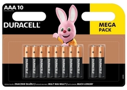 Duracell Basic alkalická baterie, 10 ks (AAA)