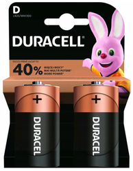 Duracell Basic alkalická baterie, 2 ks (D)