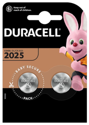 Duracell Lithiová knoflíková baterie CR2025 2 ks