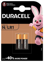 Duracell alkalická baterie, 2 ks (N/LR1)