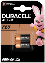 Duracell Ultra lithiová baterie, 2 ks (CR2)