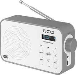 ECG RD 110 DAB Přenosné rádio, bílé