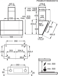 Electrolux LFV616K 700 SENSE Hob2hood