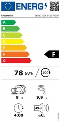 ELECTROLUX Vestavná myčka nádobí EEA12100L