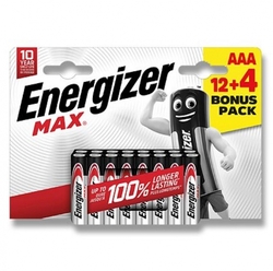 Energizer Alkaline Power - Mikrotužka AAA/16 ks - 12+4 zdarma