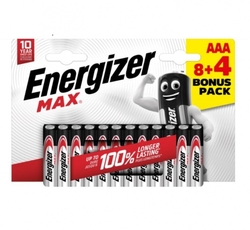 Energizer Alkaline Power - Mikrotužka AAA/8+4 zdarma