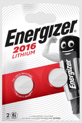 Energizer Lithiová knoflíková baterie - CR2016 2pack