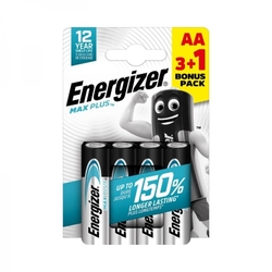 Energizer MAX Plus - Tužka AA/4 ks - 3+1 zdarma