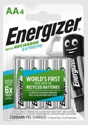 Energizer Nabíjecí baterie - AA / HR6 - 2300 mAh EXTREME, 4 ks