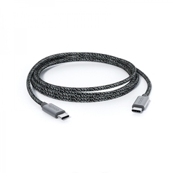 Epico 240W Braided Cable - 2m USB-C to USB-C - vesmírně šedá