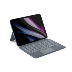 Epico Backlit Keyboard Case for Apple iPad Pro 11" (M4) - ČEŠTINA - šedá