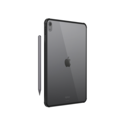 Epico Hero Case for Apple iPad Pro 12,9" (2018/2020/2021/2022) / iPad Air 13" (M4) - transparentní/černý