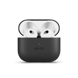 Epico Leather Case Airpods 3 - černá