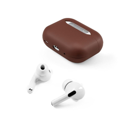 Epico Leather Case Airpods Pro 2 - hnědá