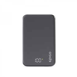 Epico Mag+ Aluminium Power Bank Battery Capacity 10 000mAh - vesmírně šedá