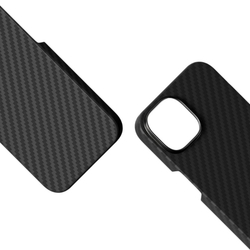 Epico Mag+ Carbon Case for iPhone 16 - černá