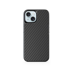 Epico Mag+ Hybrid Carbon Case iPhone 16 Plus - černá