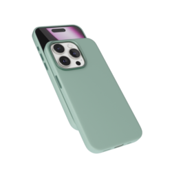 Epico Mag+ Silicone Case Pro iPhone 16 Pro - mátově zelená