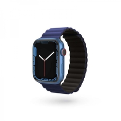 Epico magnetický pásek pro Apple Watch 38/40/41 mm - černý/modrý