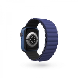 Epico magnetický pásek pro Apple Watch 38/40/41 mm - černý/modrý