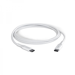 Epico Opletený PD kabel 1.2m USB-C na USB-C - bílý