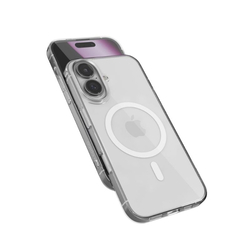 Epico SlimGlass Case for iPhone 16 - transparentní