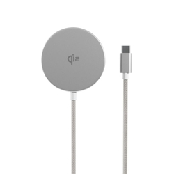 Epico UltraBase Qi2 Mag+ Charging Pad EO50 - stříbrná