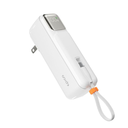 Epico UltraPack 2in1 5000mAh Travel Power Bank ET30 - bílá