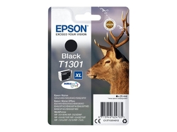 Epson T1301 Black 25,4ml pro Stylus SX525WD/SX620FW, Stylus Office BX525WD/BX625FWD - originální