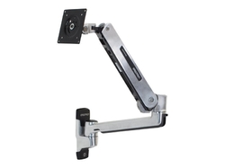 Ergotron LX Sit-Stand Wall Mount LCD Arm Polished