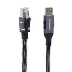 PremiumCord Ethernetový kabel USB3.2 -> LAN RJ45 10/100/1000 MBIT délka 2m