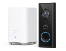 Eufy Video Doorbell 2K black (Battery-Powered) + Home base 2