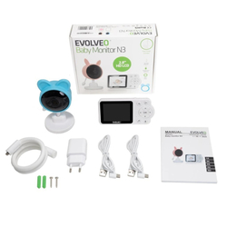 EVOLVEO Baby Monitor N3 modrá