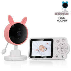 EVOLVEO Baby Monitor N3 růžová