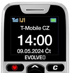 EVOLVEO EasyPhone, bílá