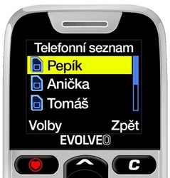 EVOLVEO EasyPhone, bílá