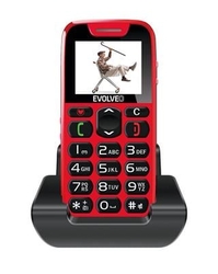 EVOLVEO EasyPhone červený