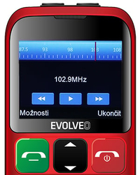 EVOLVEO EasyPhone ET EP-851-ETR červený